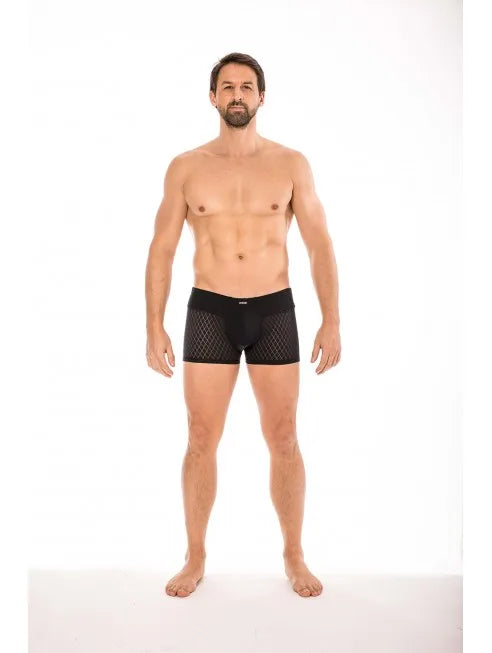 Boxer noir Seduction - LM2105-67BLK