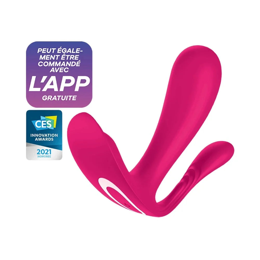 Vibromasseur Clitoridien Femme 3 En 1 - 10 Modes De Vibration