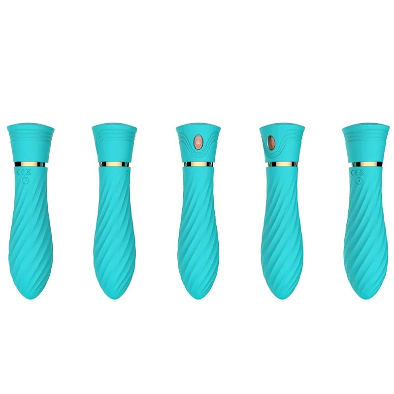 Mini Vibromasseur bleu USB