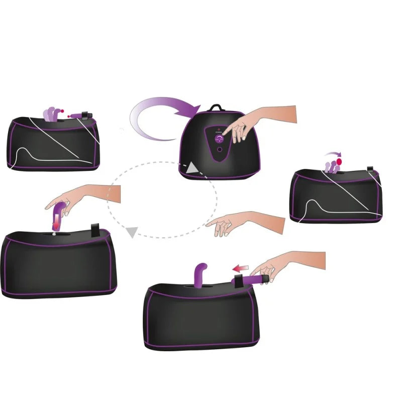 Sex machine pour des plaisirs féminin et masculin