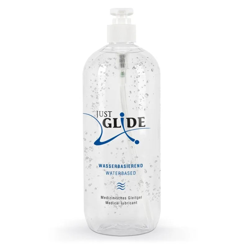 Lubrifiant végétalien 1000ml à base d'eau Just Glide