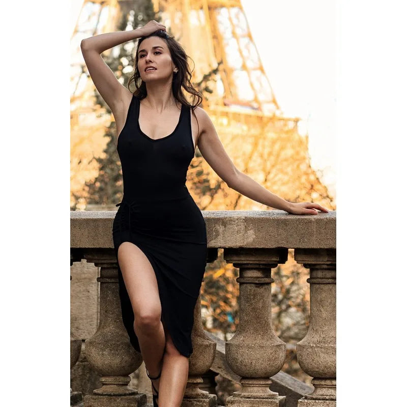 Robe noire Anastasia