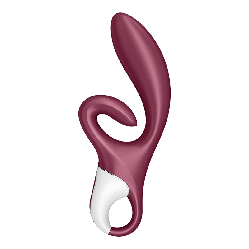 Vibromasseur rabbit point G rouge double stimulation clitoridienne Touch Me Satisfyer