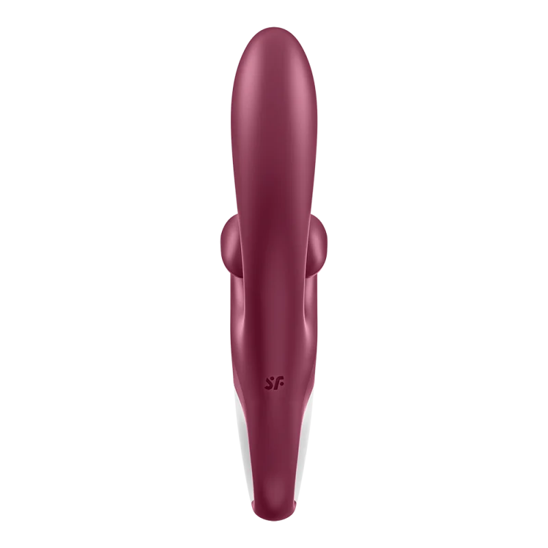 Vibromasseur rabbit point G rouge double stimulation clitoridienne Touch Me Satisfyer