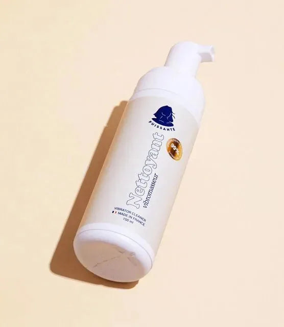 Nettoyant pour vibromasseur 150ml, naturel et efficace, essentiel pour l'hygiène des produits intimes.