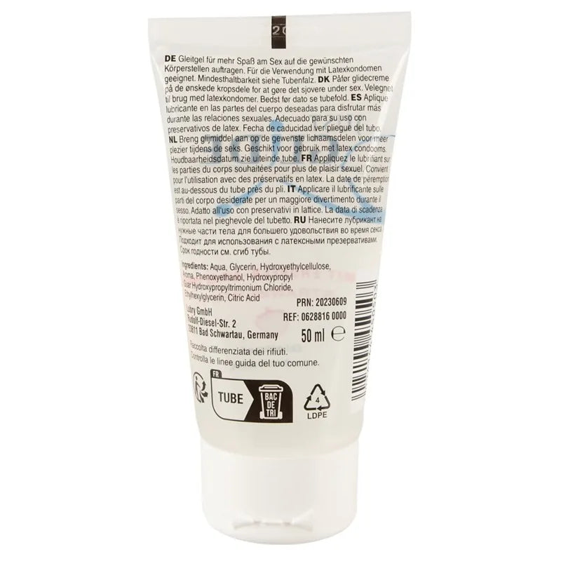 Gel lubrifiant à base d'eau à l'arôme de fraise 50ml