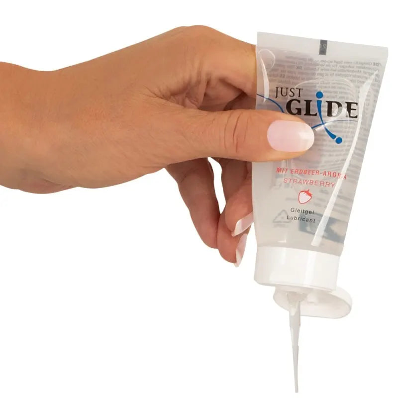 Gel lubrifiant à base d'eau à l'arôme de fraise 50ml