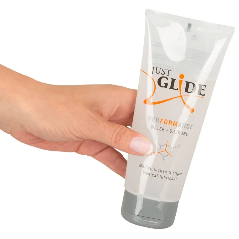 Gel lubrifiant PERFORMANCE à base d'eau et de silicone, végétalien 200ml