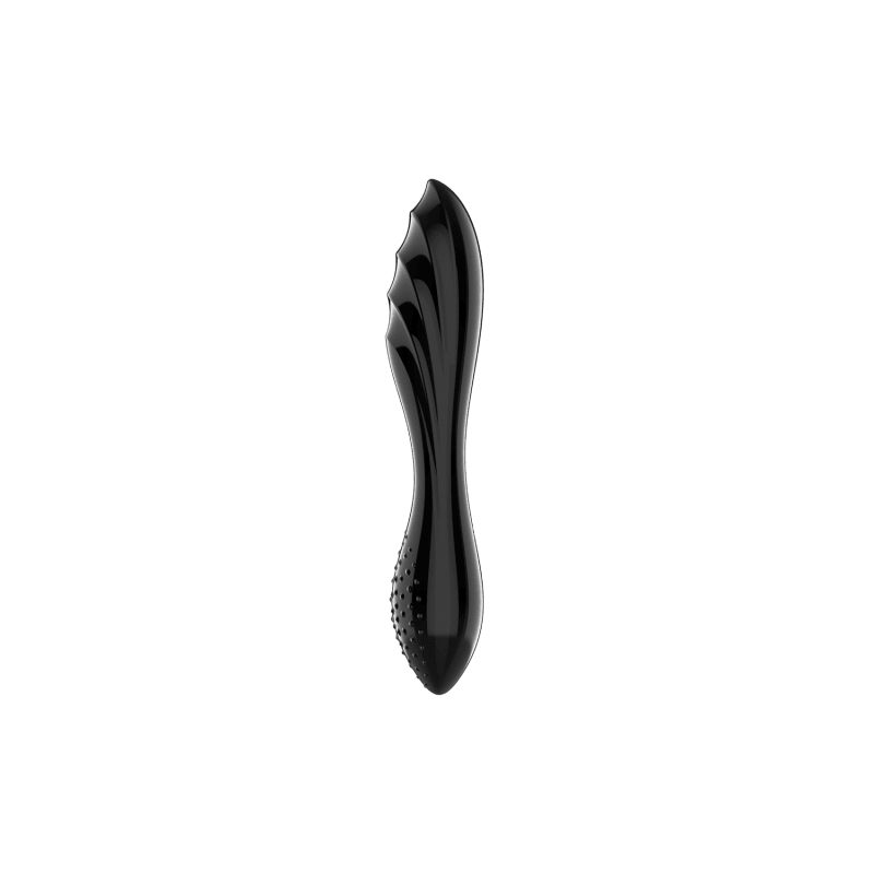 Gode en verre noir haute qualité Dazzling Crystal 1 Satisfyer