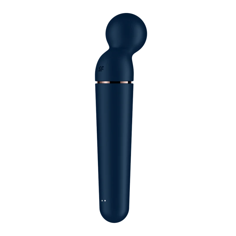 Vibromasseur wand bleu USB 60 vibrations Planet Wand-er Satisfyer