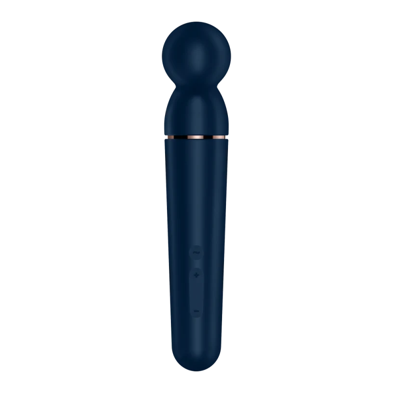 Vibromasseur wand bleu USB 60 vibrations Planet Wand-er Satisfyer