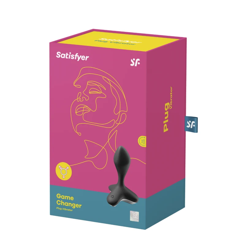 Vibromasseur anal USB noir Game Changer Satisfyer
