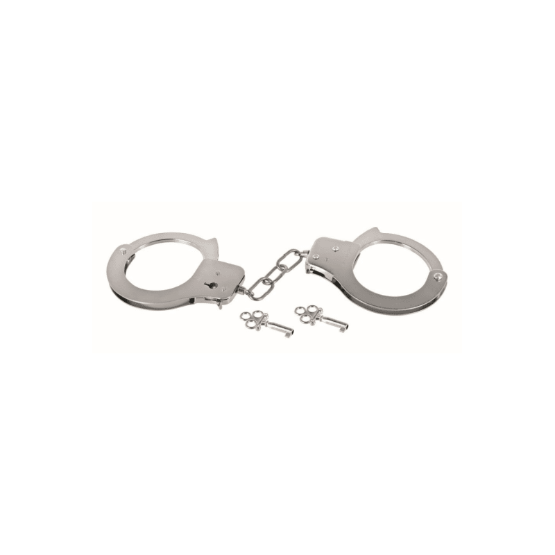 Menottes pour poignet en métal avec 2 clefs pour utilisateurs confirmés