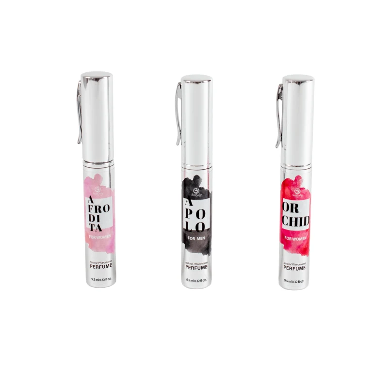 Parfum aux phéromones pour femme AFRODITA, format voyage 9.5 ml