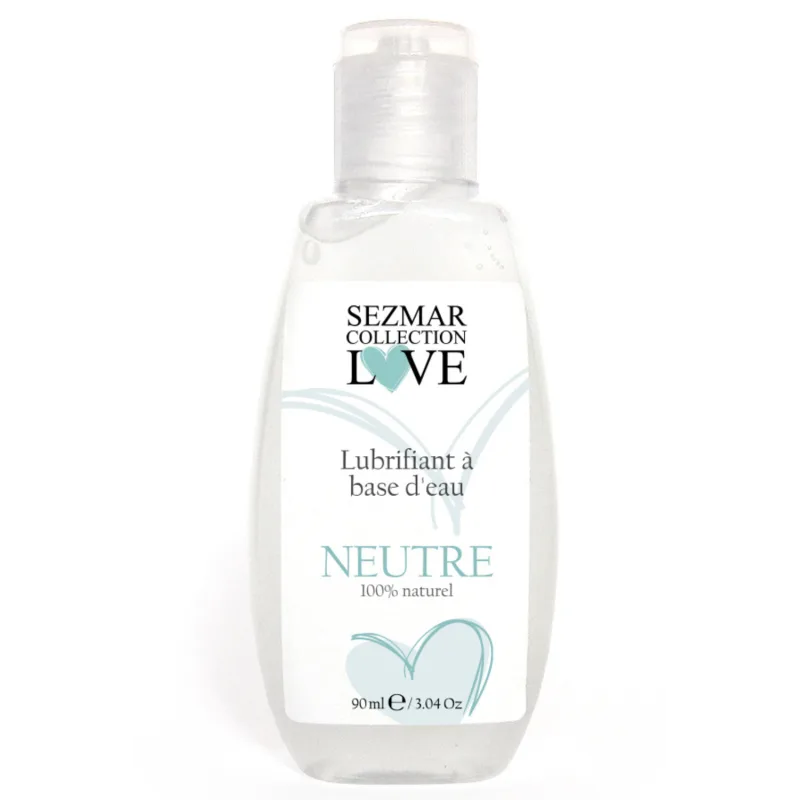 Lubrifiant à base d'eau 100% naturel Neutre 90 ml