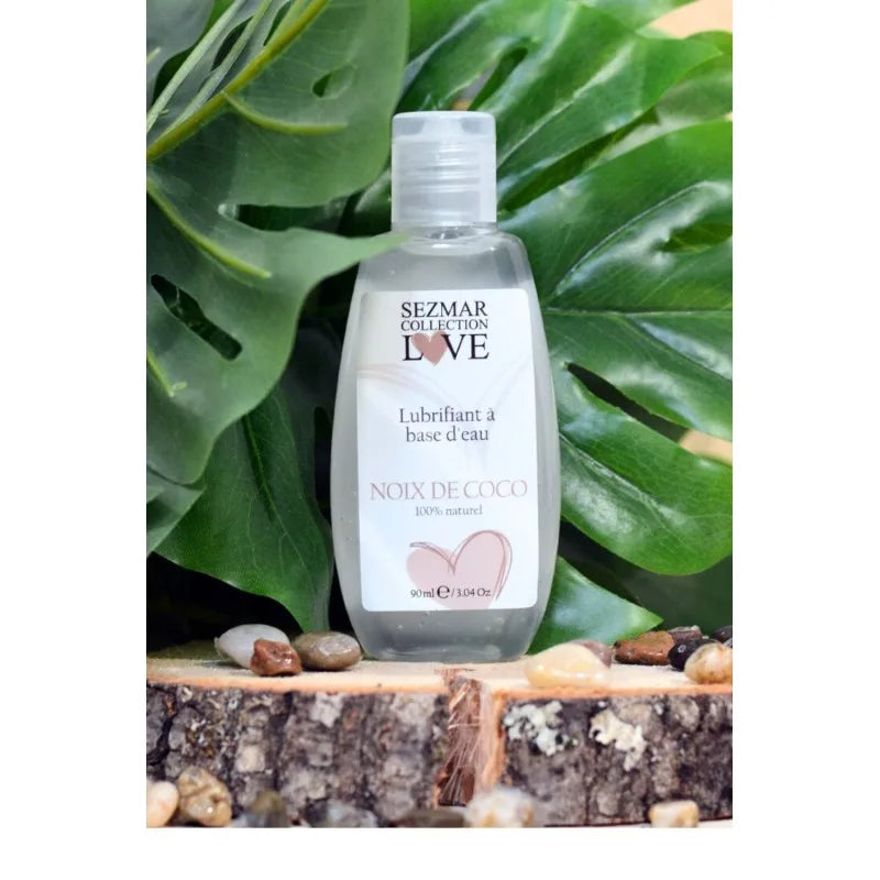 Lubrifiant à base d'eau 100% naturel Noix de Coco 90 ml