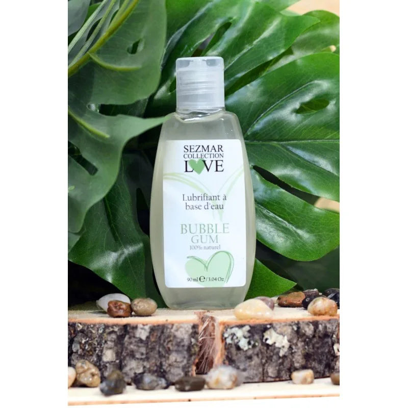 Lubrifiant à base d'eau 100% naturel Bubble Gum 90 ml