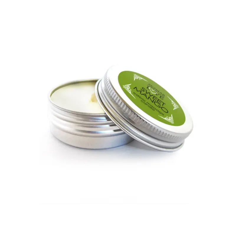 Mini Bougie de massage Mangue 30ml 100% naturelle
