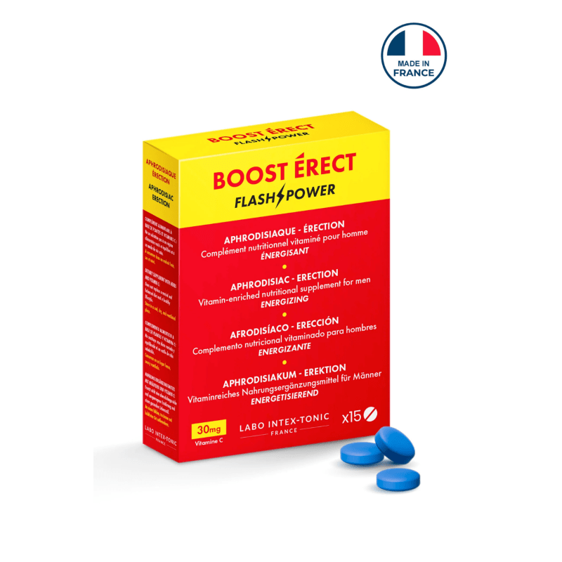 Stimulant homme Boost Erect 15 comprimés