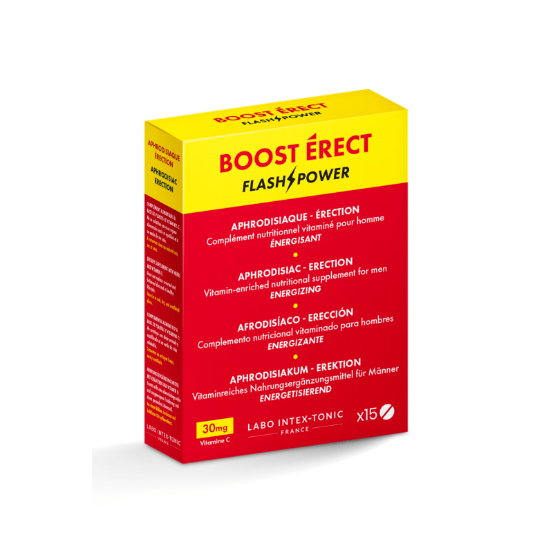 Stimulant homme Boost Erect 15 comprimés
