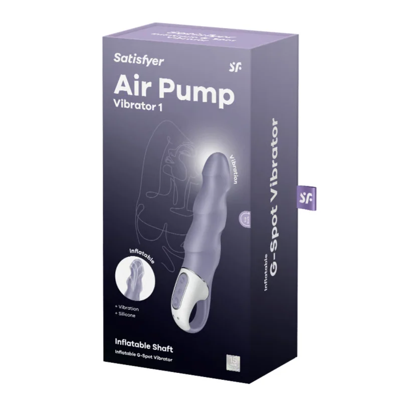 Vibromasseur gonflable Satisfyer Air Pump Vibrator 1