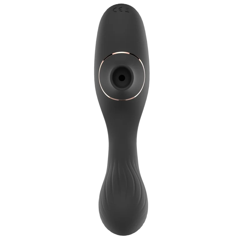 Stimulateur Clitoridien & Vibromasseur Point G 2-en-1 DINA Noir