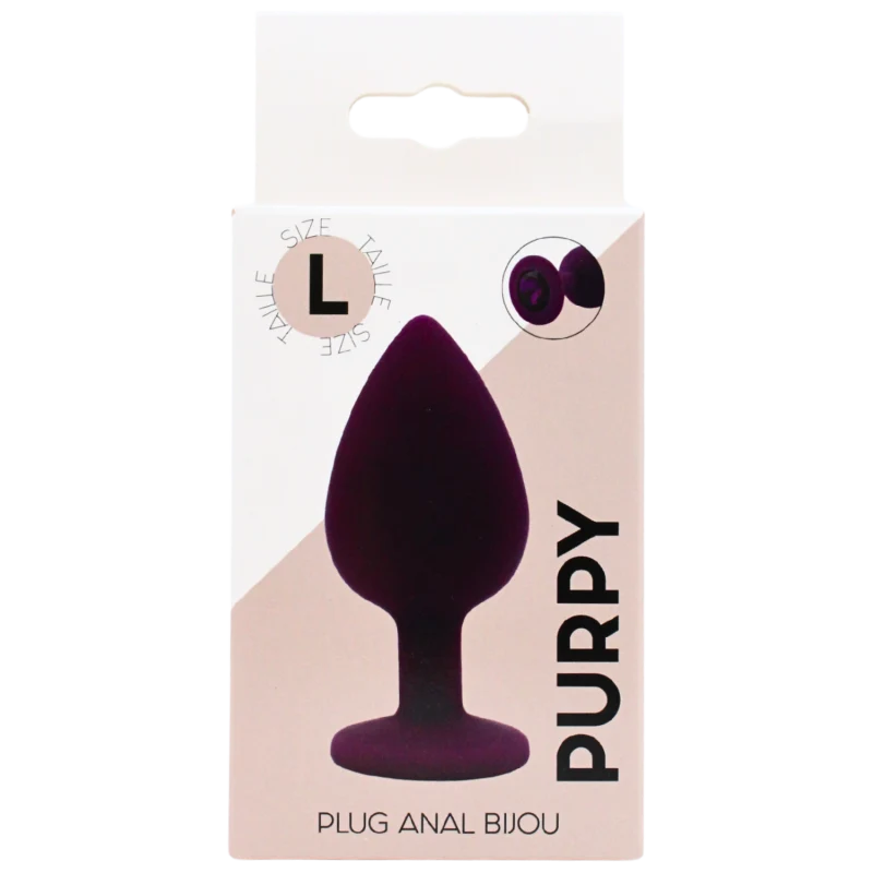 Plug bijou violet Large PURPY