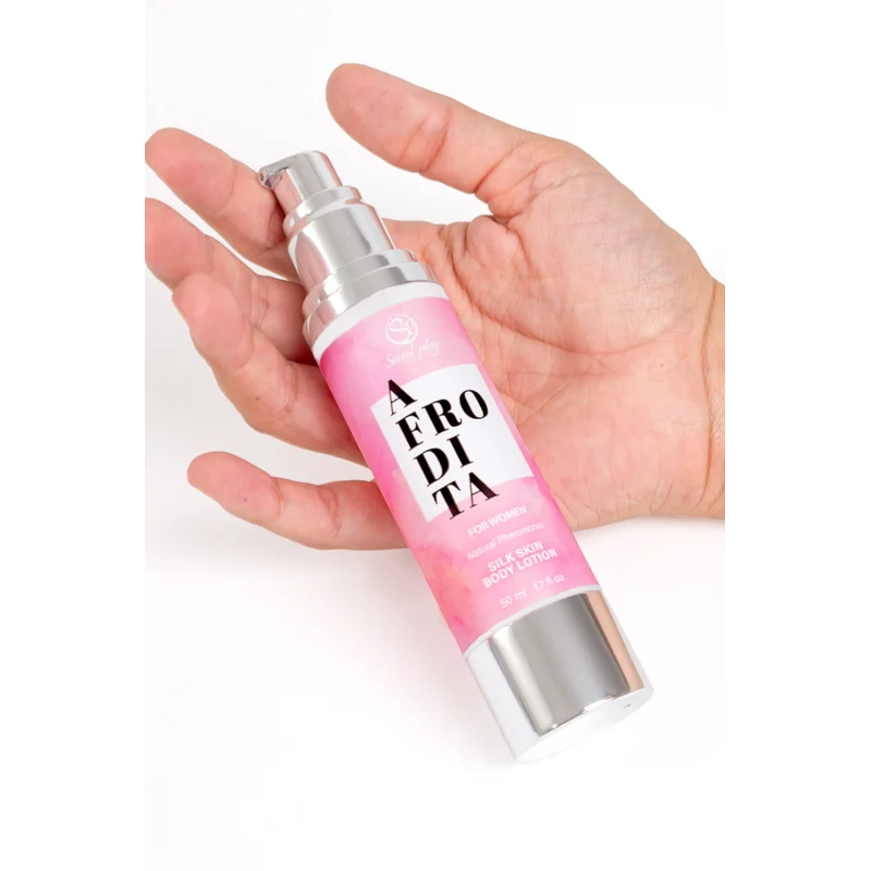 Body lotion aux phéromones pour femme Afrodita