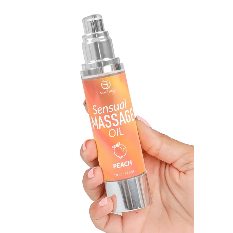 Huile de massage pêche 50 ml Secret Play