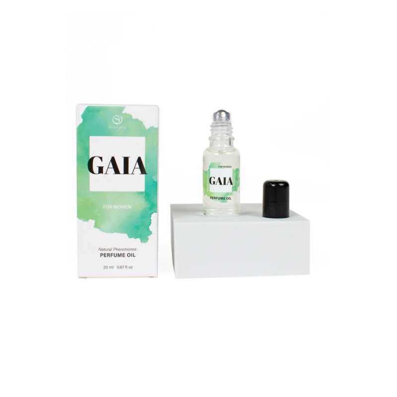 Huile parfumée Roll-on aux phéromones Gaia pour femme
