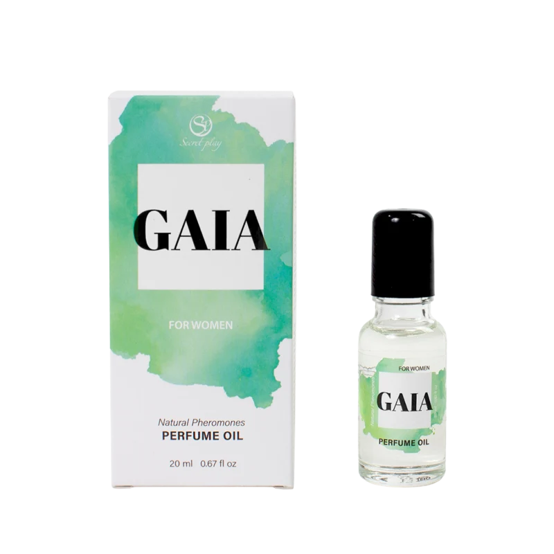 Huile parfumée Roll-on aux phéromones Gaia pour femme