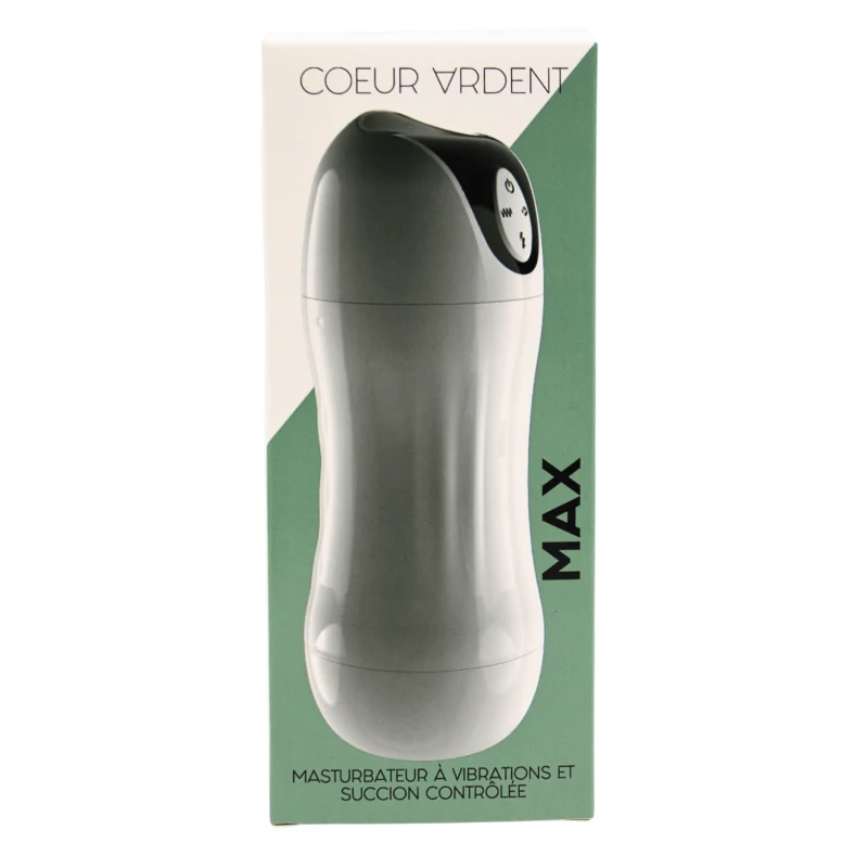 MAX – Masturbateur à Vibrations & Succion Contrôlée USB