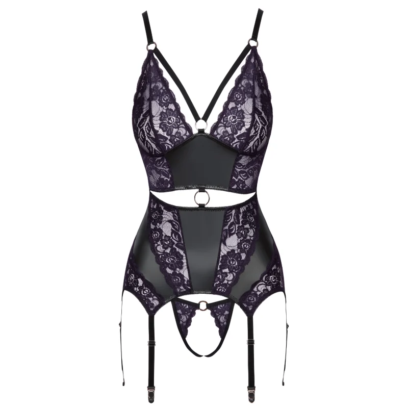 guepiere-porte-jarretelles-cottelli-ensemble-dentelle-violet-fonce-avec-string-ouvert