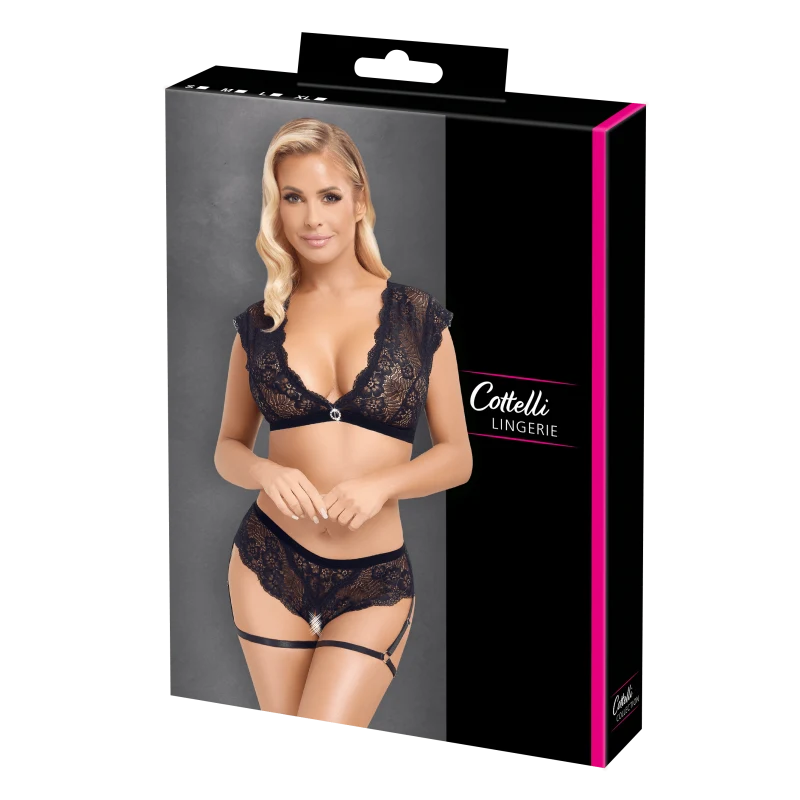 ensemble-lingerie-dentelle-cottelli-top-manches-courtes-culotte-ouverte-avec-sangles-de-cuisse