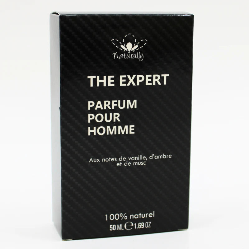Parfum homme 100% naturel – Vanille, ambre musc – 50 ml