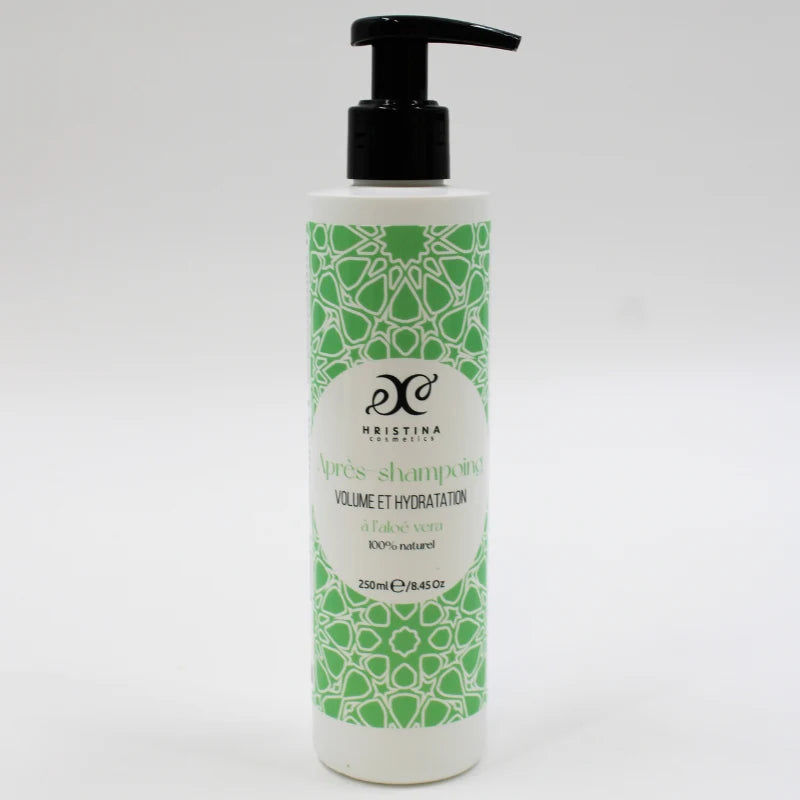 Après-shampoing volume et hydratation enrichi à l'aloe vera 100% naturel 250ml
