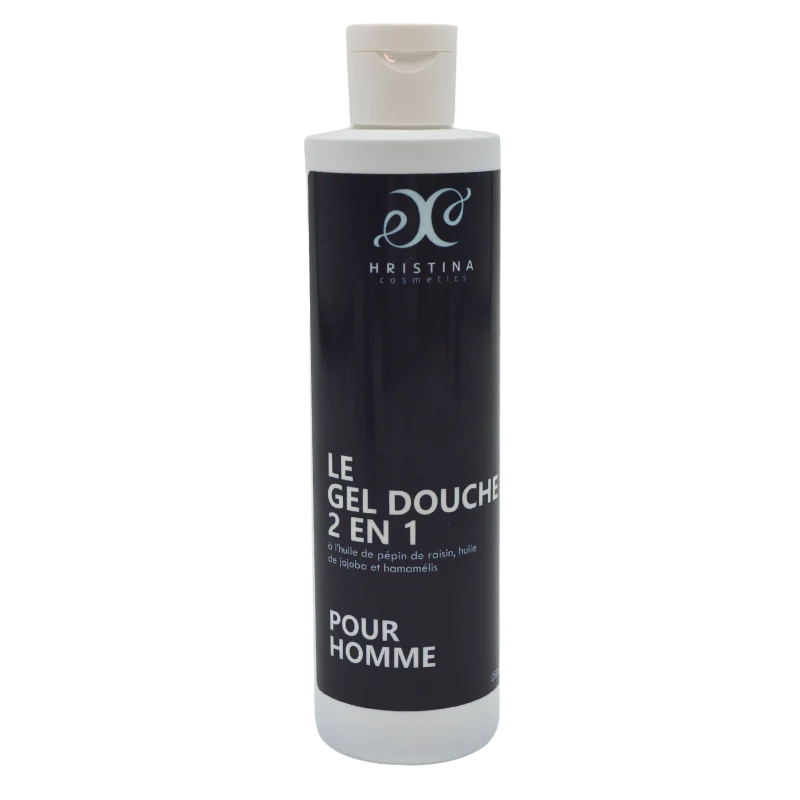 2 en 1 Shampoing et Gel douche - Homme 250ml