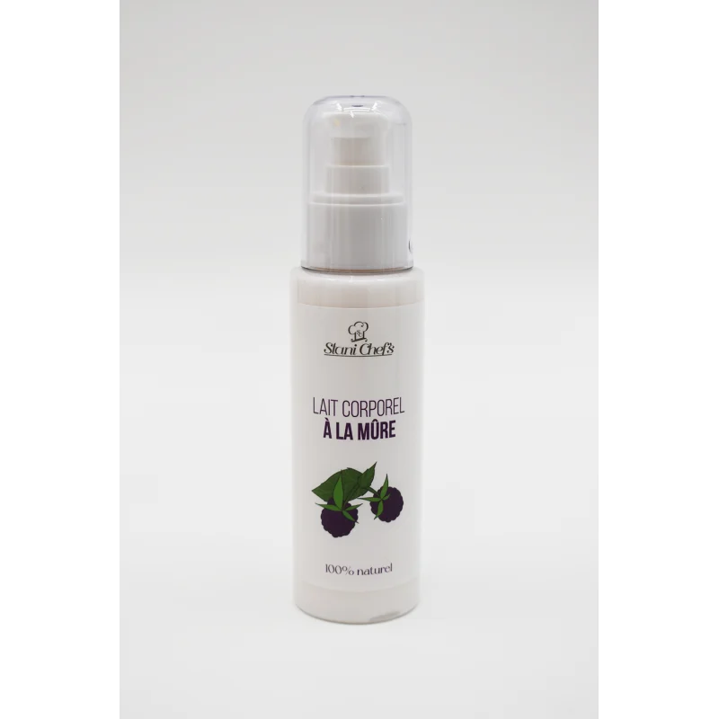 Lait corps hydratant à la mûre - 100ml 100% naturel