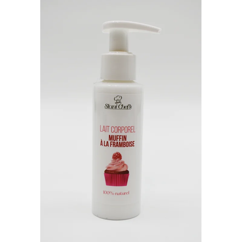 Lait corporel - muffin à la framboise - 100ml 100% naturel