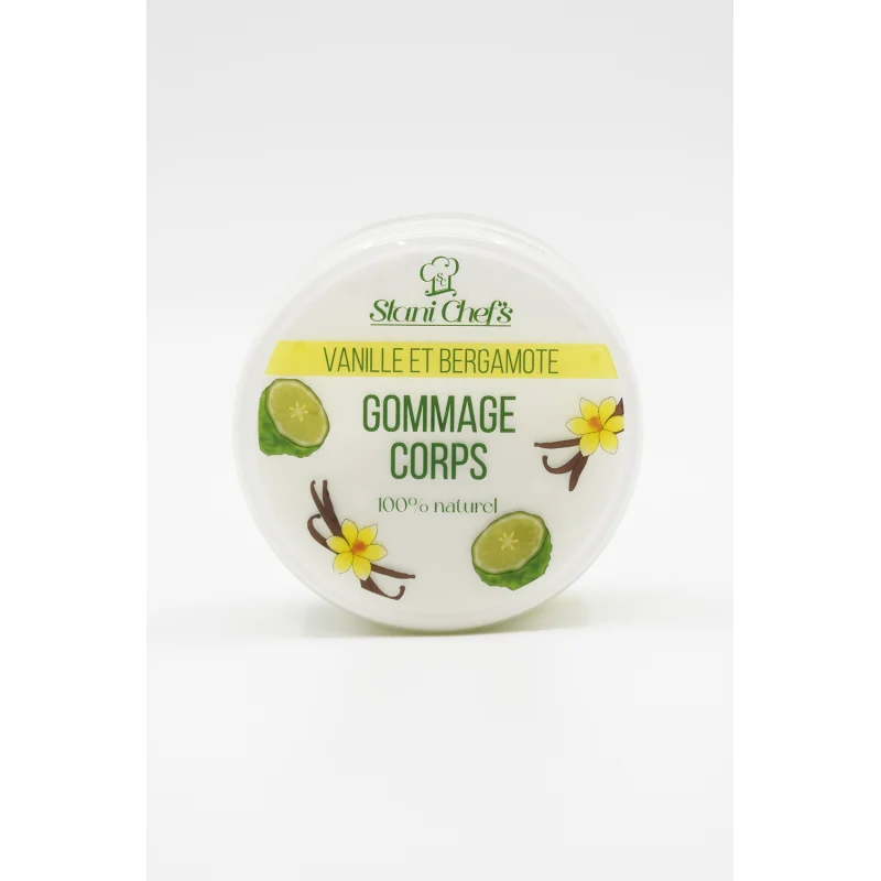 Gommage corps à la vanille et bergamote - 250ml 100% naturel