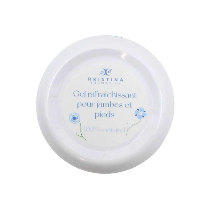 Gel rafraîchissant pour jambes lourdes et fatiguées - 50ml 100% naturel