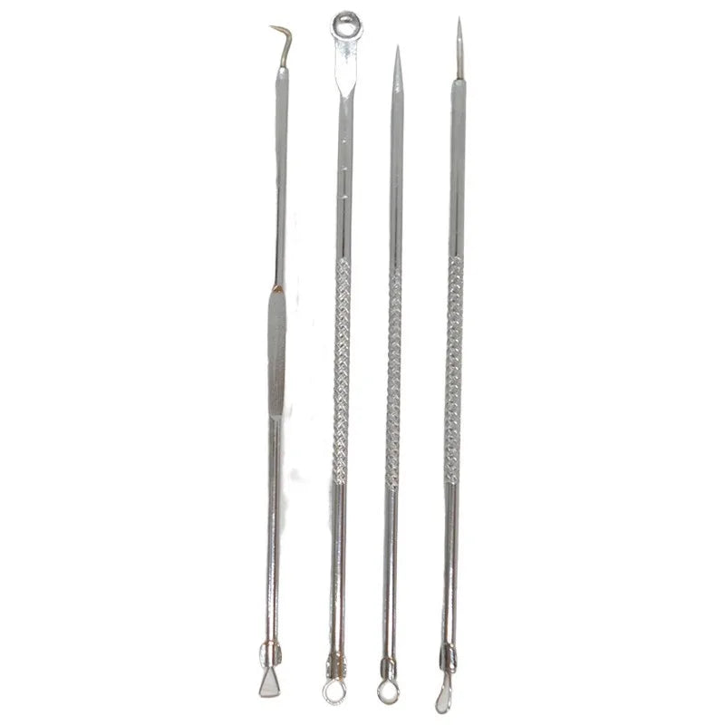 Kit de 4 extracteurs boutons et comédons boitier