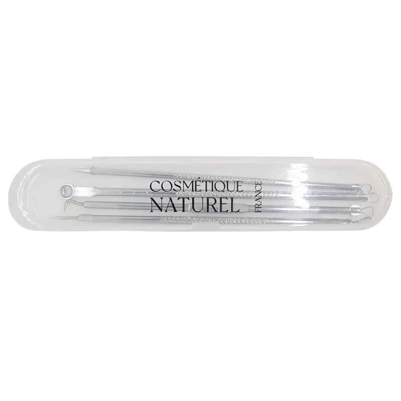Kit de 4 extracteurs boutons et comédons boitier