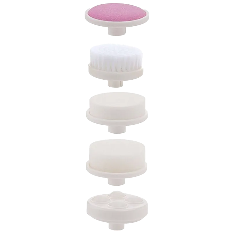Brosse électrique nettoyante visage - 5 têtes interchangeables