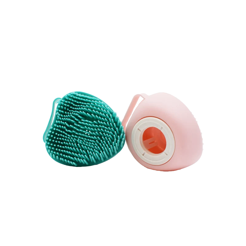 Brosse de bain pour chien - Rose
