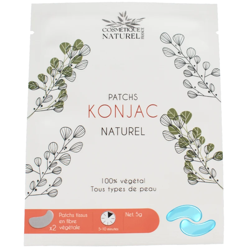 Patchs contours des yeux au Konjac - Myrtille