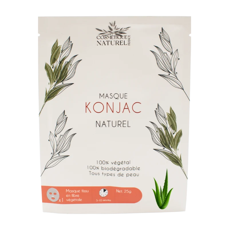 Masque konjac - Aloé vera