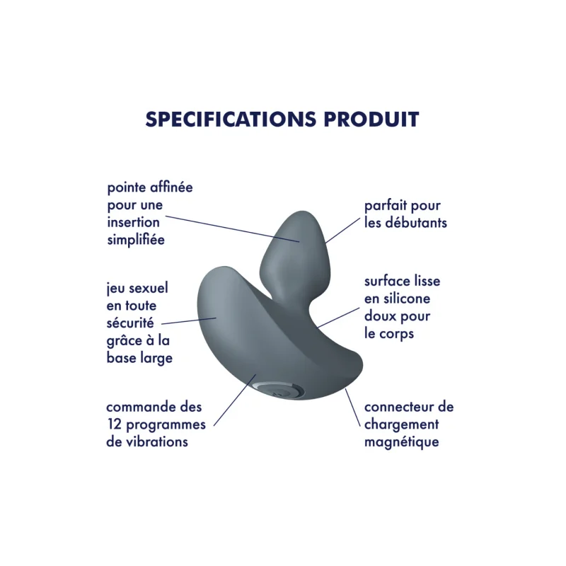 Plug anal vibrant Booty Absolute Beginners 1 - Satisfyer