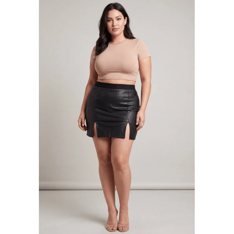 Jupe courte noir Stella