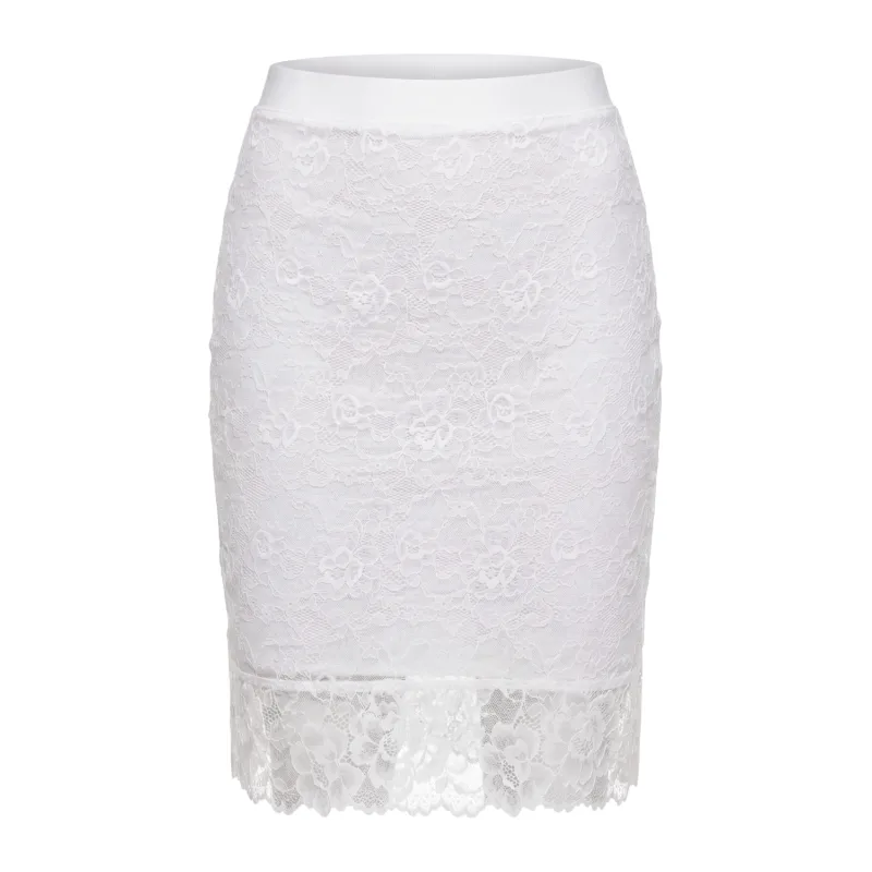 Jupe longue blanche Catalina